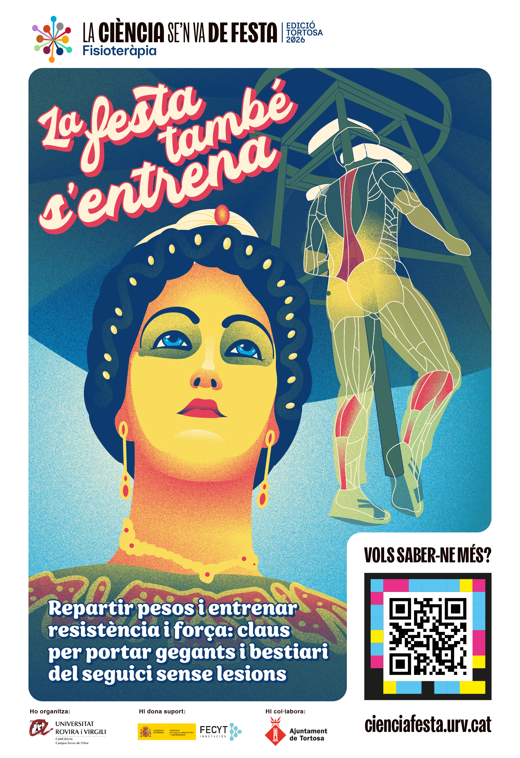 La cultura popular de Tortosa té un seguici festiu ric i divers, hereu d'una tradició documentada des de l'edat mitjana.